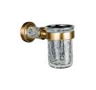 Держатель со стаканом BOHEME Murano Crystal 10904-CRST-BR